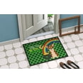 thumbnail image 4 of Red and White Chihuahua St. Patrick's Day Indoor or Outdoor Mat 24x36 36 in x 24 in, 4 of 5