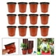 thumbnail image 4 of 50 macetas de plástico para flores, útiles para plantas suculentas., 4 of 7