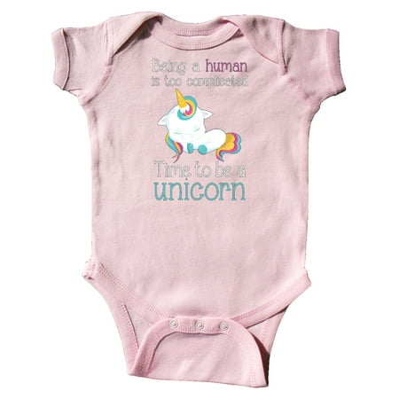 

Inktastic Time to be a unicorn Gift Baby Girl Bodysuit