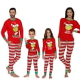 thumbnail image 2 of Pijamas De Dibujos Animados Para Padres E Hijos, Conjuntos De Ropa De Navidad Para Niños (Niño 5-6T) Tmvgtek Bebé, 2 of 8