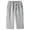 Grey, variant on Dinosaur Tail Men's Casual Shorts Summer Comfortable Stretchable Breathable Lightweight Everyday Wear Solid Color Versatile Outfit, Size XXXXL
