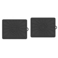 thumbnail image 1 of Grill Mat, Side Shelf Mat, Silicone Grill Pad for Outdoor Grill Kitchen Counter, BBQ Grill Mats, (2Pack, Black), 1 of 5