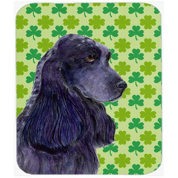Carolines Treasures  Cocker Spaniel St. Patricks Day Shamrock Portrait Mouse Pad