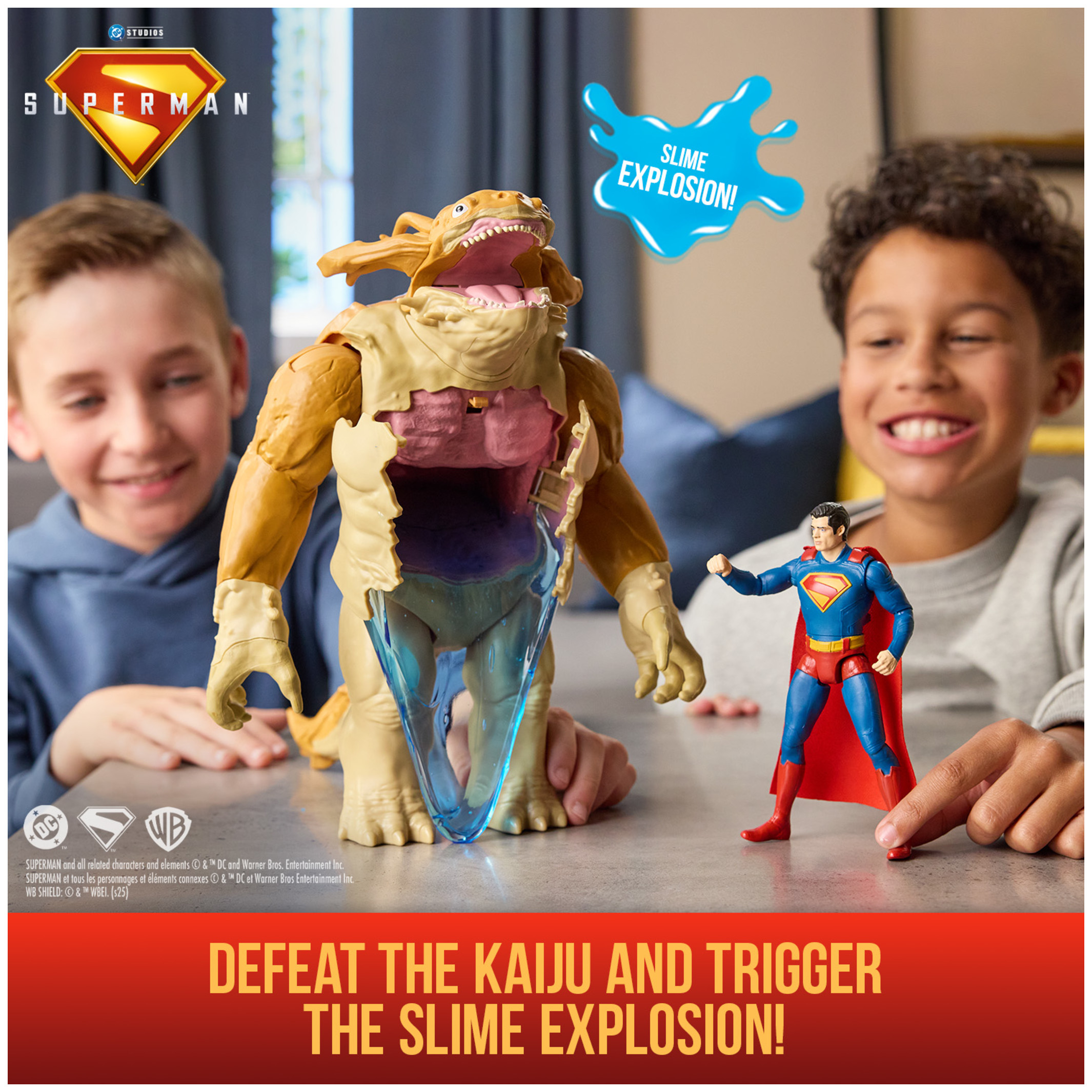 DC Comics Superman Vs. Kaiju Slime Battle Set photo 4