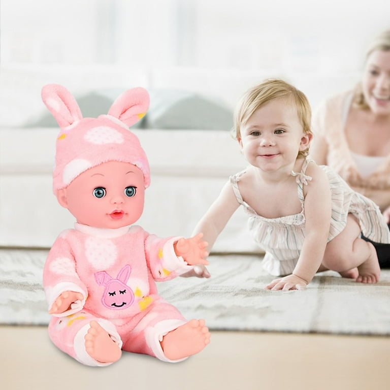 Tarmeek Dress Up Baby Doll Simulation Doll Toys for 18+ Month