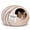 Light Gray, variant on Wool Felt Cat Cave Bed, Enclosure for Indoor Cats, Medium Size, Natural Merino Wool Cat Hideaway, Cozy Pet Nest for Sleeping, Breathable and Durable Cat House
