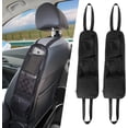 thumbnail image 1 of Organizador de asiento lateral de 2 piezas, bolsa de almacenamiento multifuncional para coche, organizador de asiento de coche, organizador de asiento trasero, 1 of 5