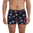 thumbnail image 1 of Balery Vintage Rose Calzoncillos bóxer para hombre, ropa interior de algodón suave y transpirable con cinturilla de nailon-Medium, 1 of 5