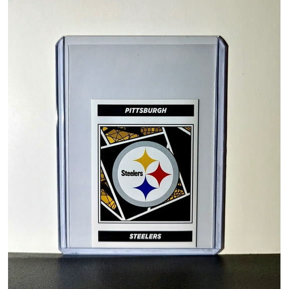 Logo 2024 Panini NFL Sticker #153 Pittsburgh Steelers