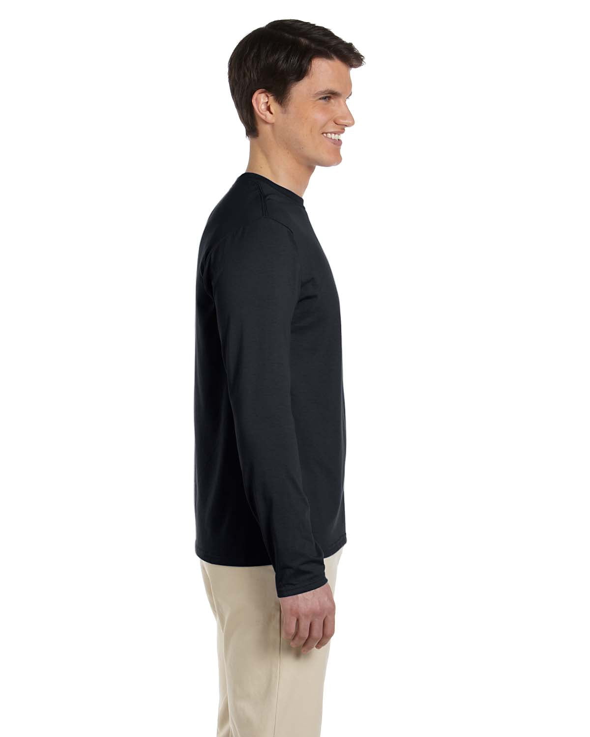 Mens 4.5 oz. SoftStyle Long-Sleeve T-Shirt 10 Pack