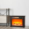thumbnail image 3 of LifeSmart Portable 3-Quartz Infrared Fireplace Heater with Remote, MDFP2090US, 3 of 6