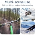 thumbnail image 2 of 9-in-1 Universal Chest Mount Harness - for Action Camera & Smartphone - Includes Head Mount - Stabilizing Chest Strap - Compatible with GoPro, iPhone, Android - Black, 2 of 6