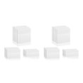 thumbnail image 3 of stanreset 12pack Durable PET Sticky Notes Portable Transparent Post For Handy Note Taking 2Set, 3 of 6