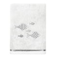 thumbnail image 3 of Authentic Hotel and Spa  Turkish Cotton Figi 4PC Embellished Towel Set Silver, 3 of 5