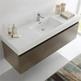 thumbnail image 4 of Fresca Fcb8041-I Mezzo 59" Wall Mounted Single Basin Vanity Set - MultiColor, 4 of 5