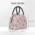 thumbnail image 2 of Salouo Hello Summer With Gnome for Insulated Lunch Bag for Women/Men - Leakproof Cooler Tote Bag Organizer - Reusable Lunch Box for Office Picnic Hiking Beach-One Size, 2 of 6