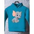 thumbnail image 3 of Cute Funny Baby Elephant Hoodie Toddler -Image by Shutterstock,  2 Toddler, 3 of 4