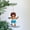 Black Surfer Boy, variant on Felt Ornament - Surfer Boy