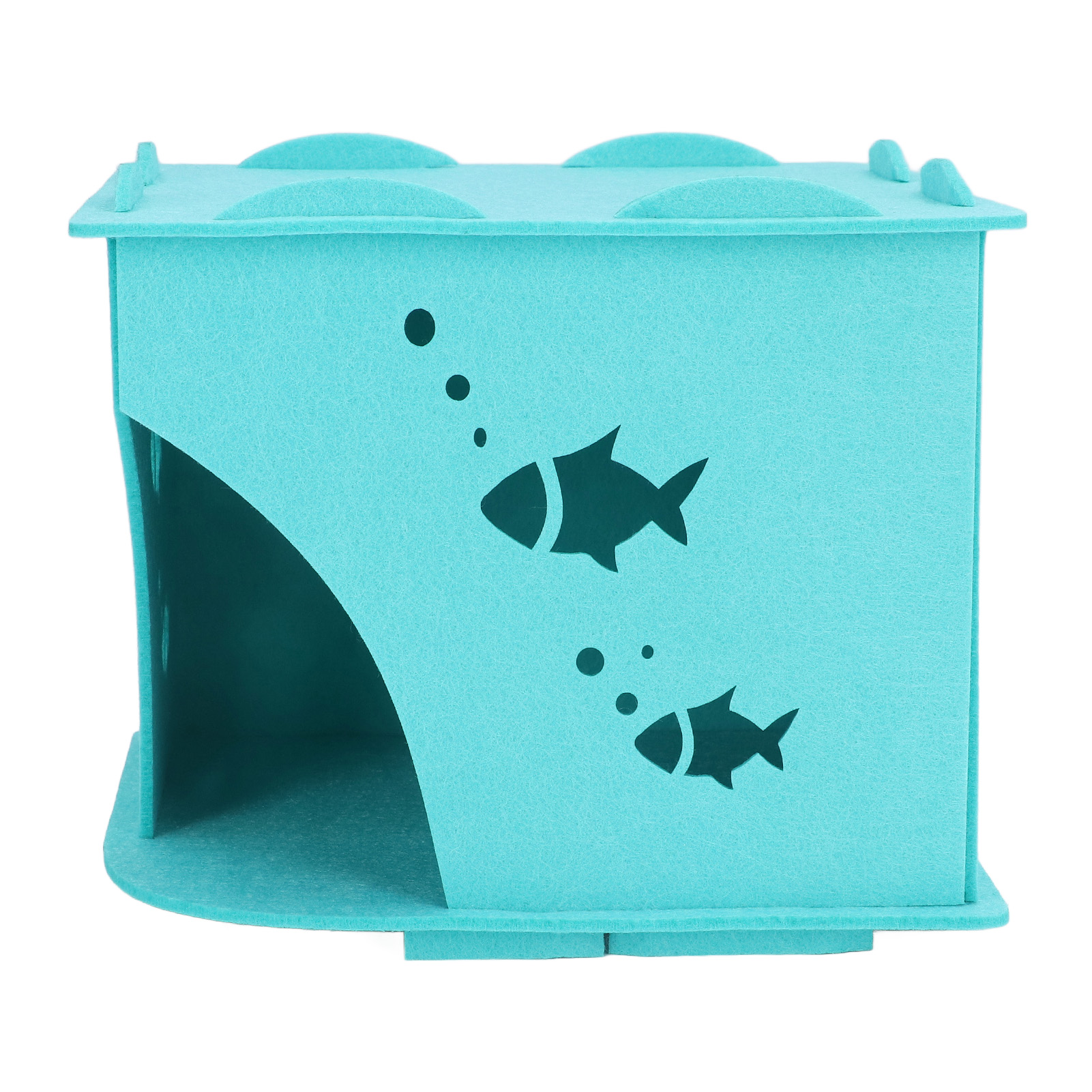 Cardboard Cat House, Detachable?Washable Cat Cardboard House Semi Closed Breathable For Cat For