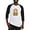 Black/White, variant on CafePress - Happy Highland Cow Baseball Jersey - Cotton Baseball Jersey, 3/4 Raglan Sleeve Shirt
