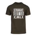 thumbnail image 1 of Mens Straight Outta Cali Short-Sleeve T-Shirt - Olive - Medium, 1 of 1