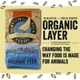 thumbnail image 2 of Scratch & Peck Feeds  40 lbs Organic Layer with Corn 16 Percent Chicken & Duck Poultry Feed, 2 of 7