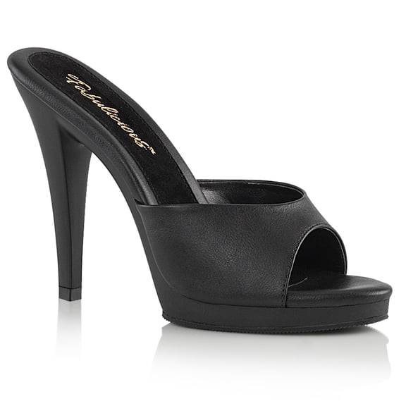 4 1/2" Heel, 1/2" PF Slide - Blk Pu/Blk, 5