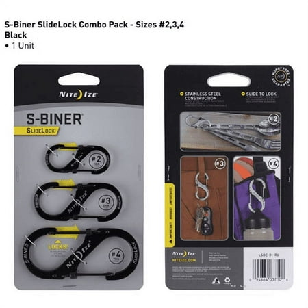 UPC 094664037106 product image for S-Biner Slidelock 3 Pack | upcitemdb.com