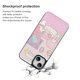 thumbnail image 2 of Funda tipo cartera Melody para iPhone 14 Plus con tarjetero, tapa trasera tipo libro de piel sintética con función atril, ranuras para tarjetas, cierre magnético doble, antigolpes., 2 of 6