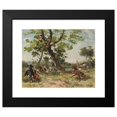 thumbnail image 2 of Georges Washington 23x20 Black Modern Framed Museum Art Print Titled - A Raiding Party, 2 of 5