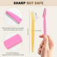 thumbnail image 3 of D 21 PCS Eyebrow Razor,TIFOR Razor,Face Razors for Women,TIFOR Tool for Face,3 Colors Facial Hair Shavers with Precision Cover,Facial Hair Remover for Women, 3 of 7