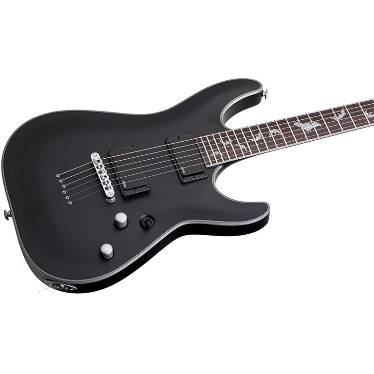 schecter damien platinum 6 satin black