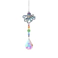 thumbnail image 2 of Carillones de viento de cristal metálico, accesorios para coche, colgantes para sala de estar (pulpo), 2 of 7