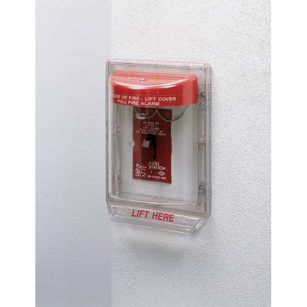 Conduit Spacer with Frame, Polycarbonate, 8.5 in W x 8.5 in H x 2 in D, Clear