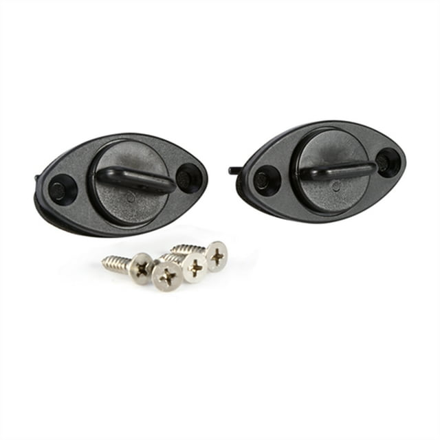 Kit de tapón de drenaje universal con 2 tapones y tornillos para canoa, bote, bote auxiliar, kayak y barco.