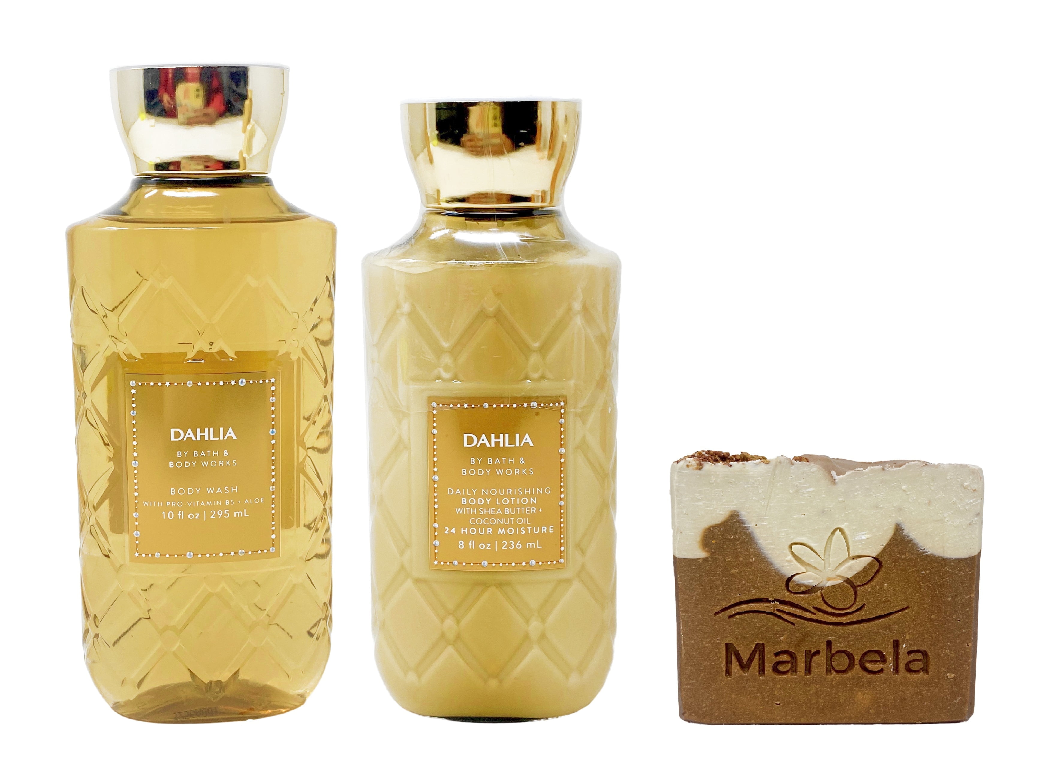 Bath & Body Works DAHLIA Daily Trio Gift Set - Fine Fragrance Mist