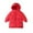 Red, variant on Kids Down Jackets & Coats Girl Boy Warm Hooded Midi Lenght Puffer Jacket Heavyweight Quilted Waterproof Winter Outerwear
