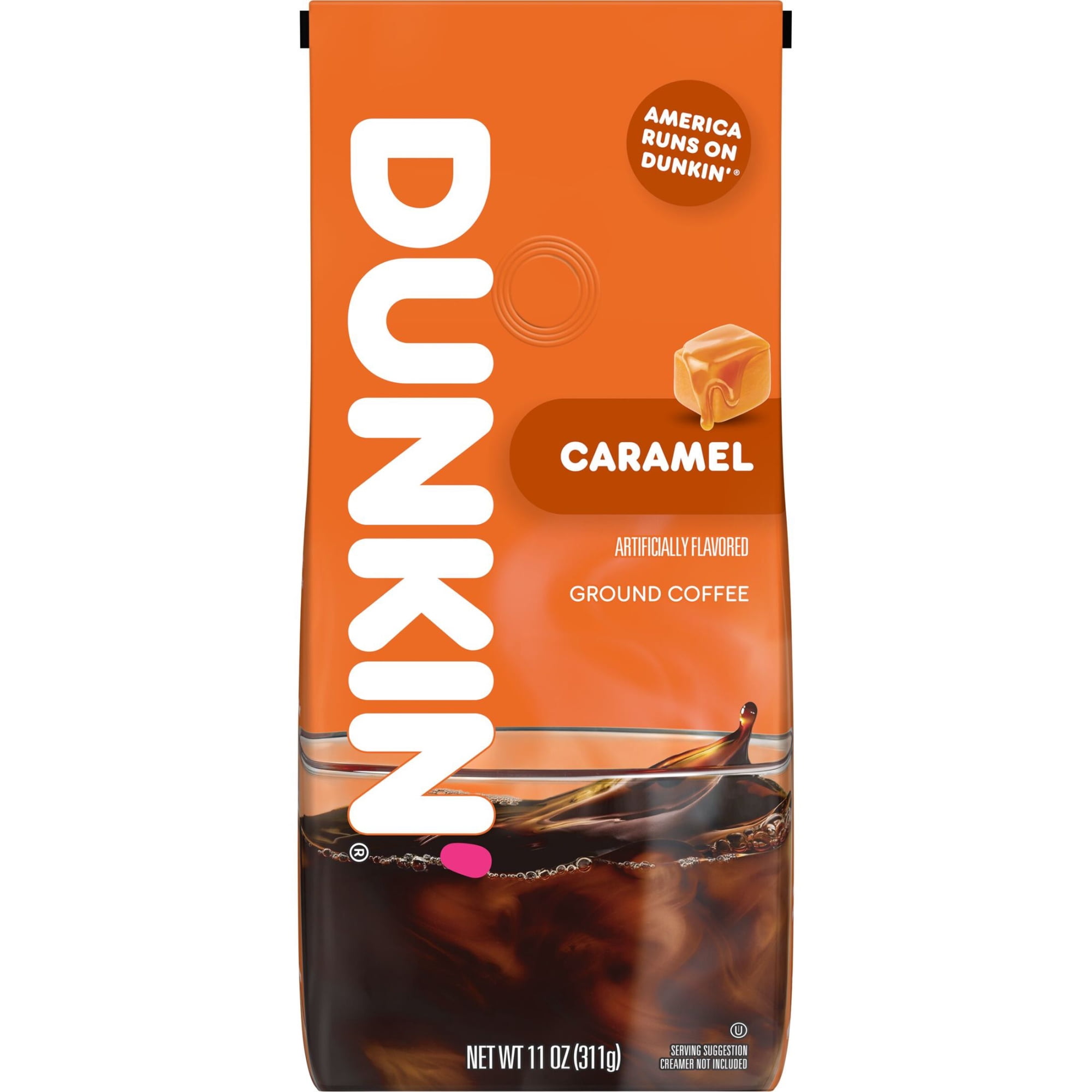 Dunkin’ Caramel Me Crazy Ground Coffee, 11 oz