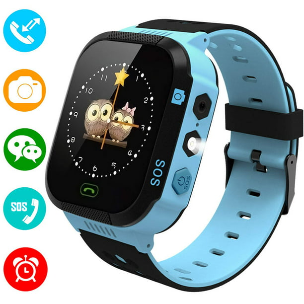 Bijdrager bellen Hover Kids GPS Tracker Watch for Boys Girls - Smart Wrist Watch with GPS Location  SOS Digital Watch Camera Flashlight Games for Children Compatible with  iPhone/Android Kids Smartwatch - Walmart.com
