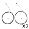 thumbnail image 1 of Paquete de 2x2 Unidades de Kit de Reemplazo de Carcasa de Cable de Desviador de Bicicleta Universal Y Tapas de Extremo para Ciclismo de Montaña Y Carr 2 piezas, 1 of 8