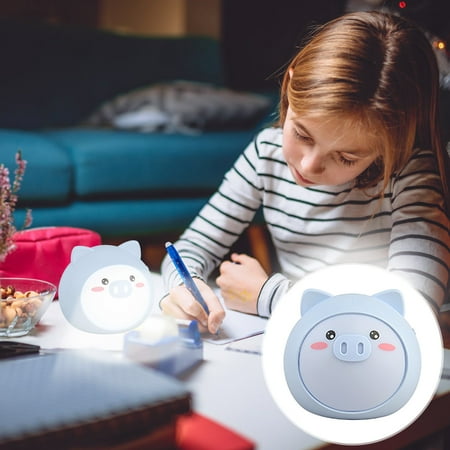 

Tiitstoy Mini Cute Led Night Light Stepless Dimming Learning Reading Eye Protection Light Student Dormitory Usb Rechargeable Bedroom Bedside Night Light Gift