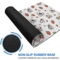 thumbnail image 6 of Long Mouse Pads for Desk,Red Strawberry Cow Pattern Desk Mats on Top Of Desks, Desk Mouse Pad Extra Large with 3mm Non-Slip Base and Stitched Edge for Gaming,Office,Work,Home 31.5"x15.7", 6 of 6
