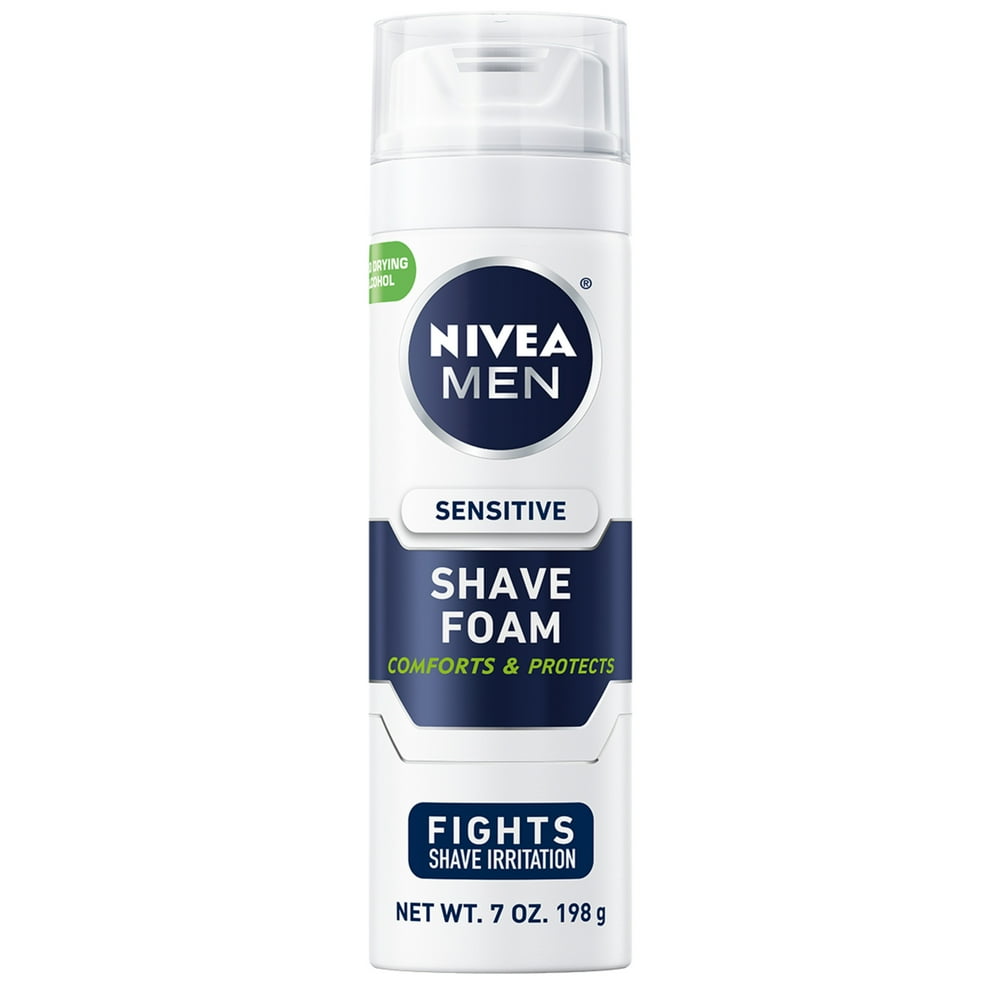 NIVEA Men Sensitive Shaving Foam, 7 oz. Can