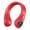 Red, variant on Portable Neck Warmer, Rechargeable Hand Warmers, Neck Heater with Heat Therapy 3~5 hours, 36-58℃ Adjustable Temperature, Fast Heating Pad for Indoor, Outdoor Winter Gift for Family