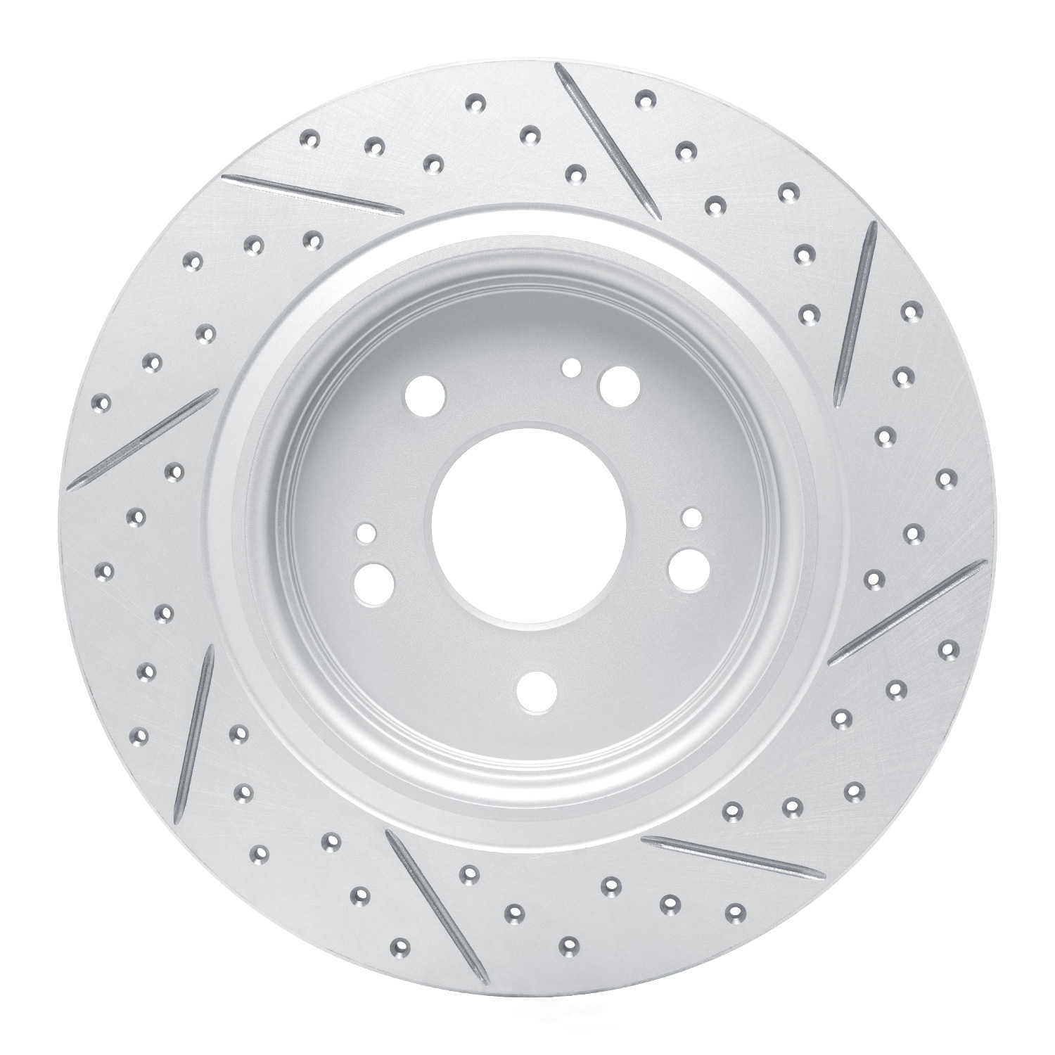 Dynamic Friction Company 830-59066L DFC Geoperformance Rotor - Drilled and Slotted