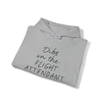 thumbnail image 4 of Flight attendant Wife Husband Girlfriend Hoodie, Gifts, Hooded Sweatshirt, 4 of 4