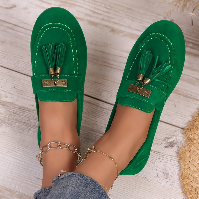 green dress orange shoes Mens Brown & Green Leather Double Monk Strap Dress Shoes