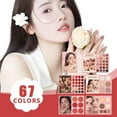 thumbnail image 2 of 67 Colors Eye Shadow Stage Multi-Functional Five-Layer Color Highlight Cos Repair Blush Book, 2 of 8