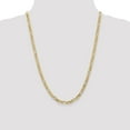 thumbnail image 2 of 14K Yellow Gold chain Figaro Flat 24 in 4.75 mm 4.75mm, 2 of 5