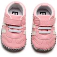 thumbnail image 5 of Baby Boys Girls Pu Leather Hard Bottom Walking Sneakers Toddler Rubber Sole First Walkers Infant Cartoon Slippers Crib Shoes, 5 of 6